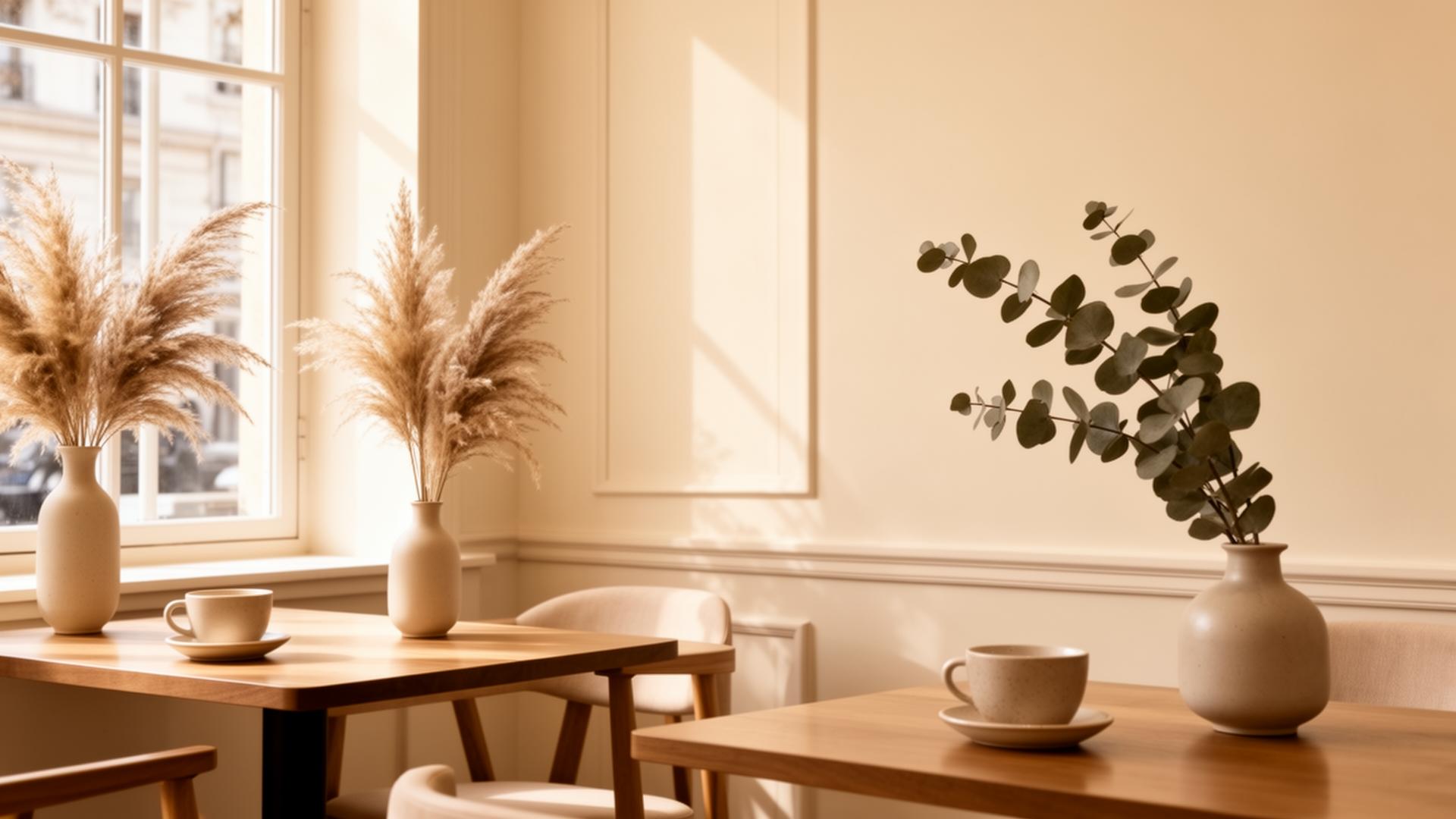 Elegantes Café-Interieur